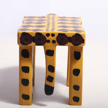 Kit 2 Peças - Banco Contemporâneo De Onça - Imagem 3