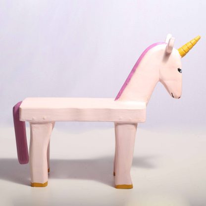 Banco De Unicórnio Decorativo De Altíssima Qualidade - Imagem 2