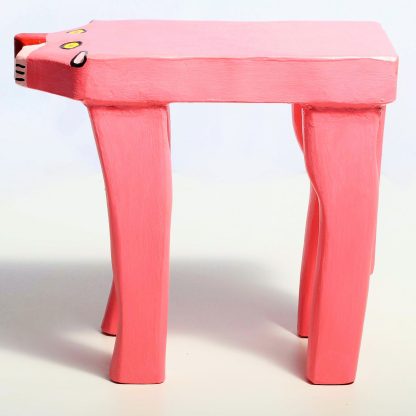 Banco Pantera Cor De Rosa Lindíssimo ( Desenho De Infância ) - Imagem 3